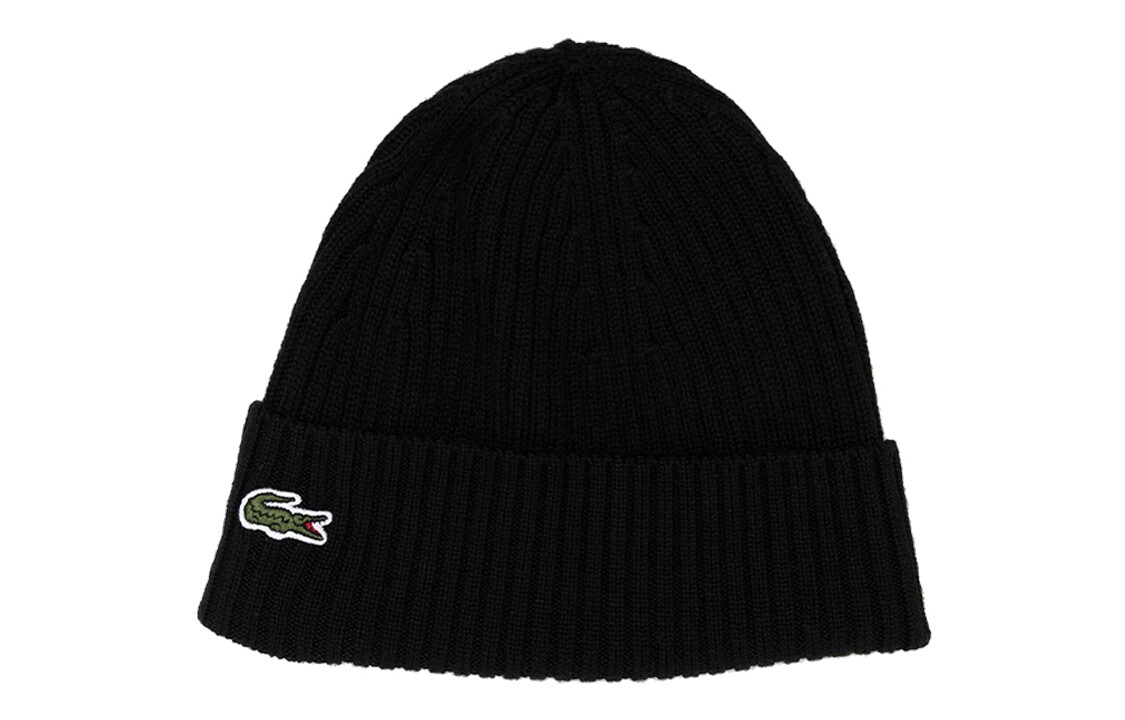 

LACOSTE Мужская шапка-бини, Black