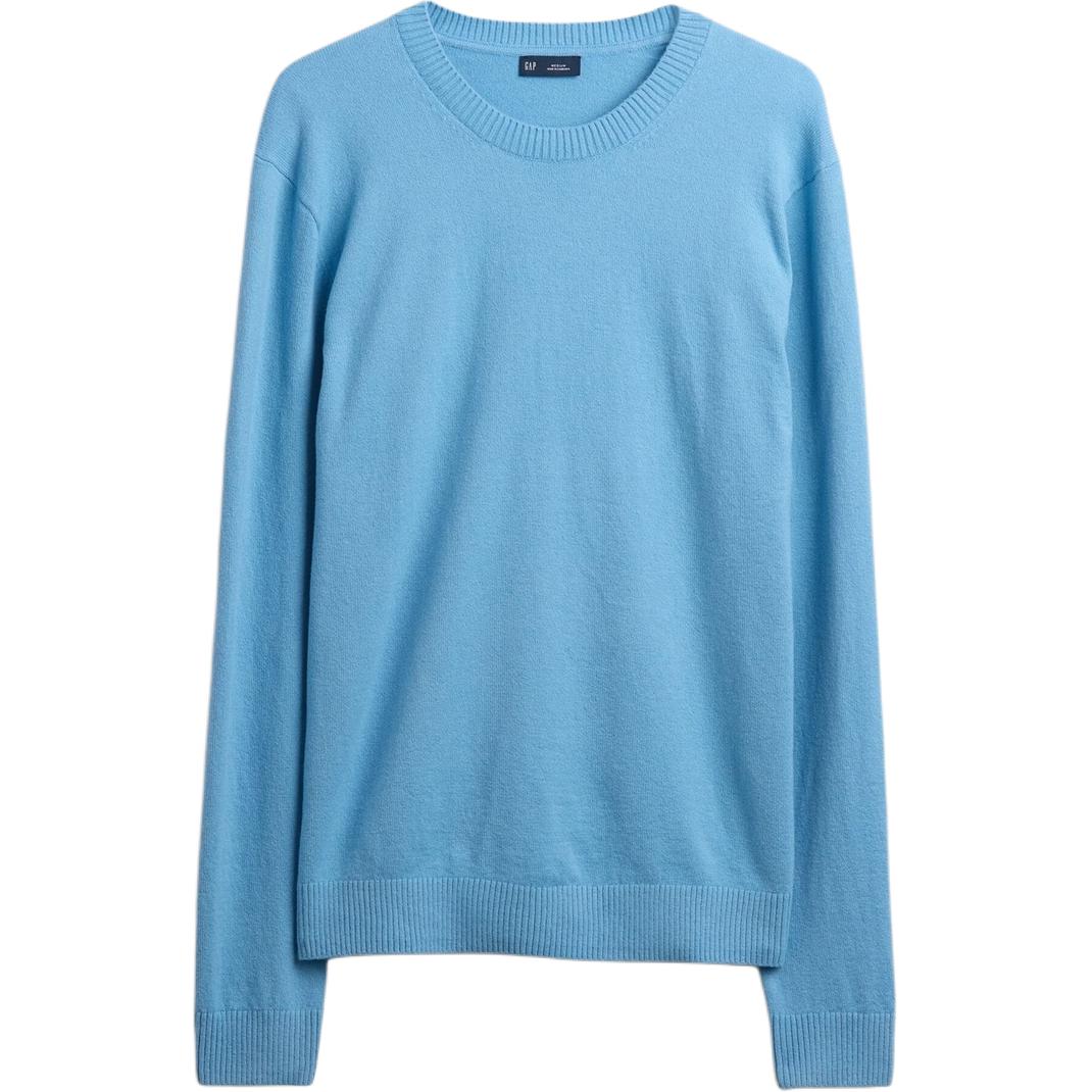 

Мужские трикотажные изделия с круглым вырезом, средней жесткости, другие GAP, синий