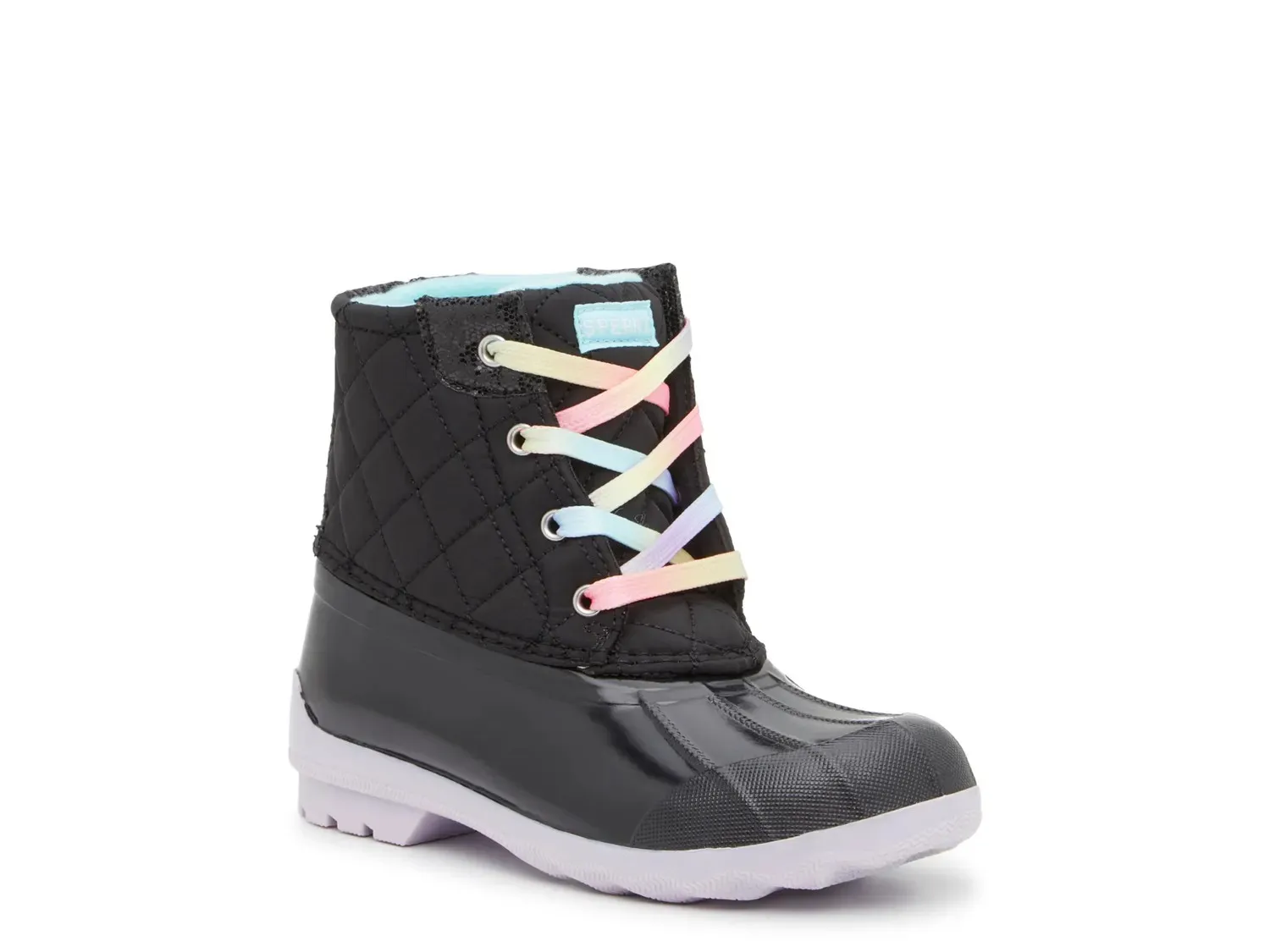 

Ботинки Sperry Port Duck Boot — детские, черные