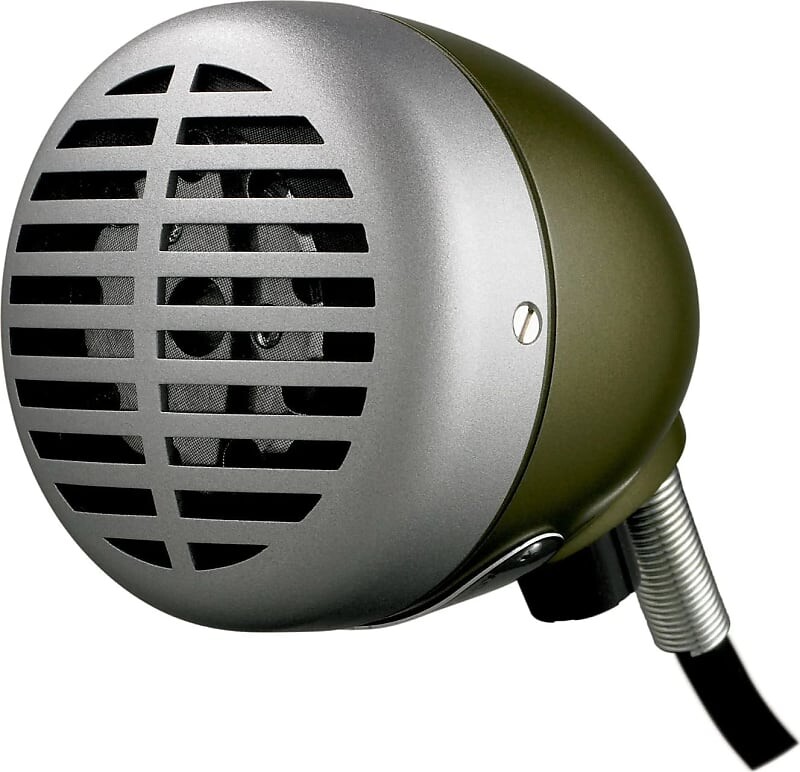 

Микрофон Shure 520DX Green Bullet Harmonica Microphone