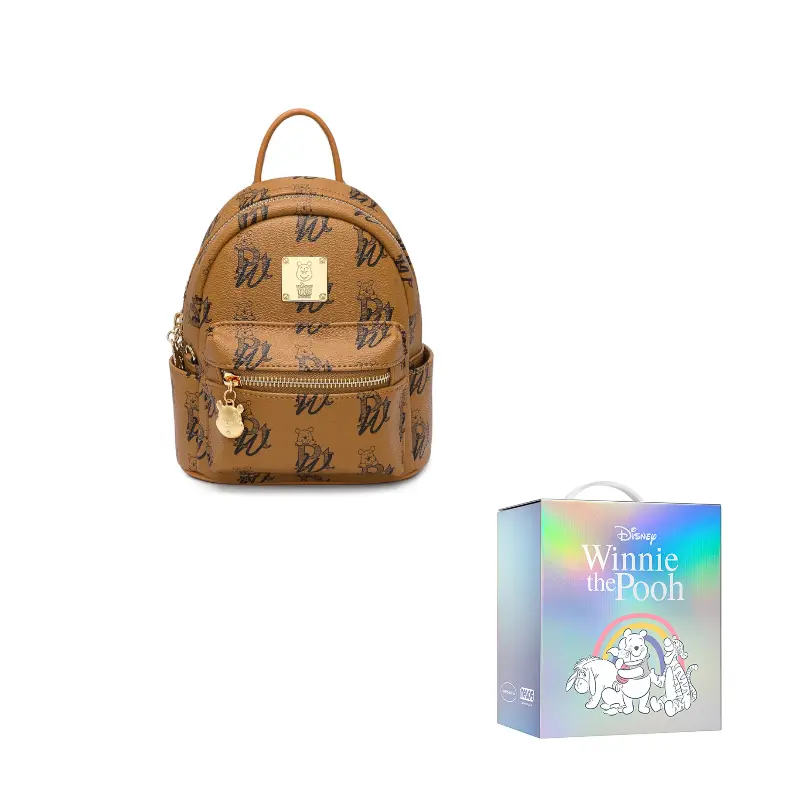 

Disney Мини-рюкзак из ПВХ серии Винни Пух женский коричневый, Brown