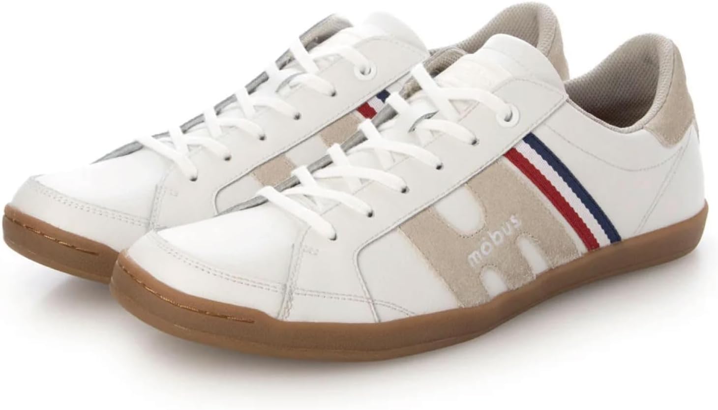 

Унисекс кожаные кроссовки Mosel Mobus, белый/серый/светло-серый