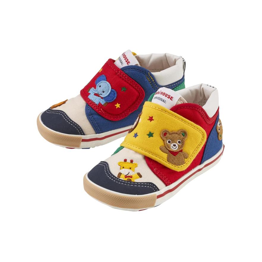 MIKI HOUSE Противоскользящие износостойкие мид-топы для малышей multicolor baby — фото 3
