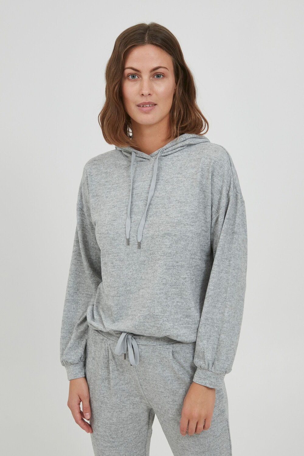 

Толстовка Fransa Kapuzen FRDEFAUNA 3 Hoodie 20610324, серый