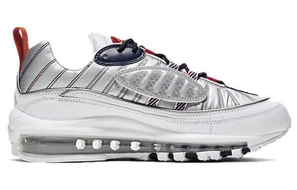 Кроссовки air max 98 prm Nike, белый — фото 2