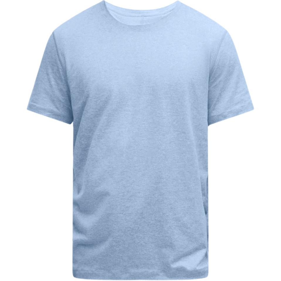 

Футболка мужская Soft Jersey с коротким рукавом Lululemon, Mixed Color Pool Party Blue/Mixed Color Ocean Air Blue/Poty/Htoc