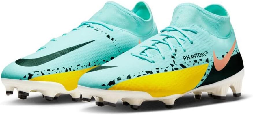 Кроссовки Nike Unisex-Adult, Glacier Ice Black Yellow Strike — фото 4