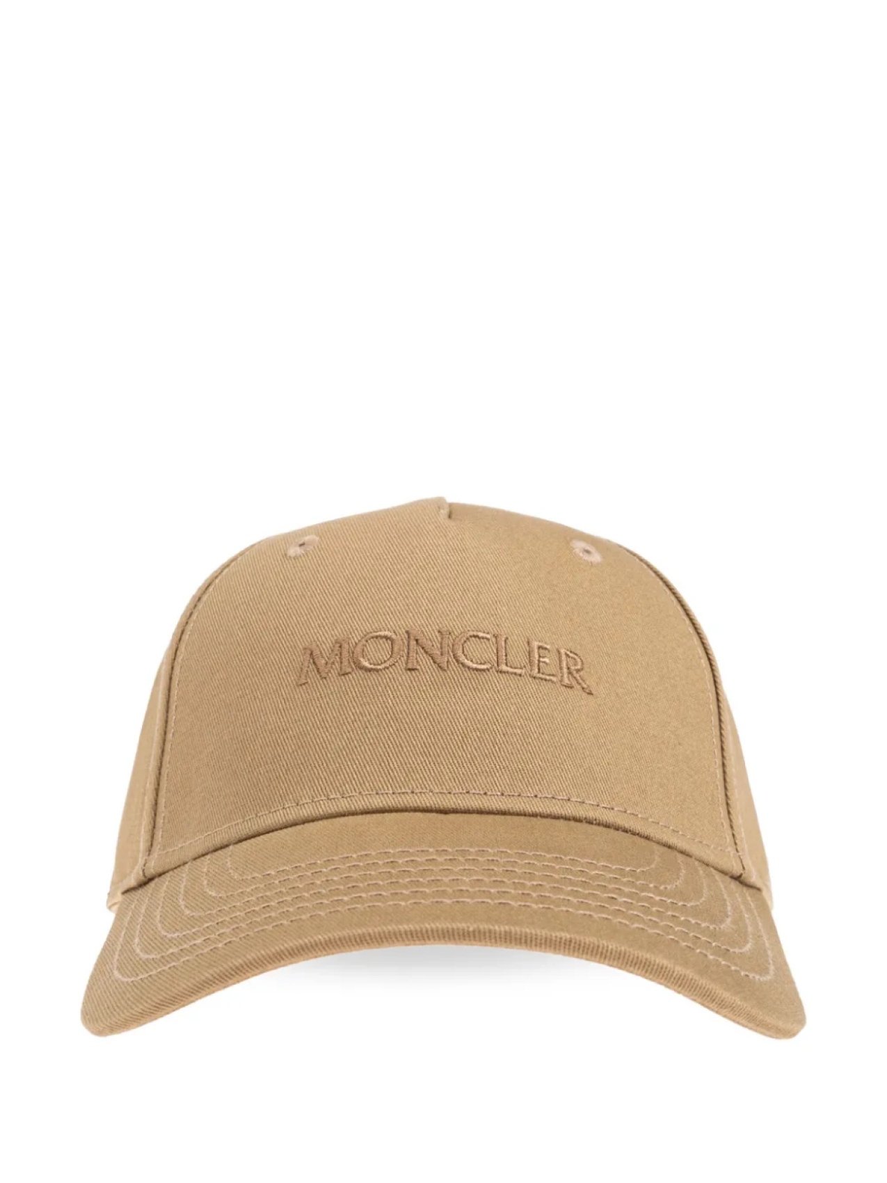 

Кепка с вышитым логотипом Moncler, нейтральный