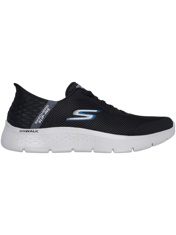 Кроссовки женские Skechers GO WALK Flex сетчатые, черный — фото 2