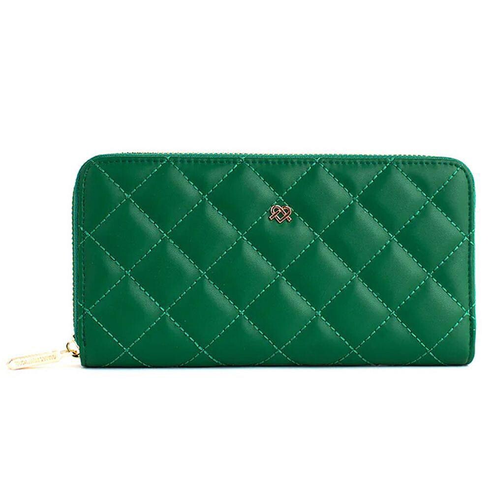 

Стеганый кошелек на молнии Uptown GUNAS New York, цвет Dark Green
