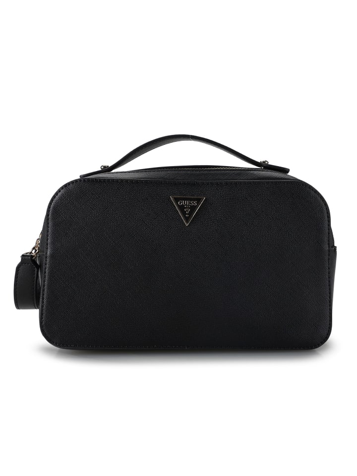 

Guess Двойная косметичка 24 см, черная