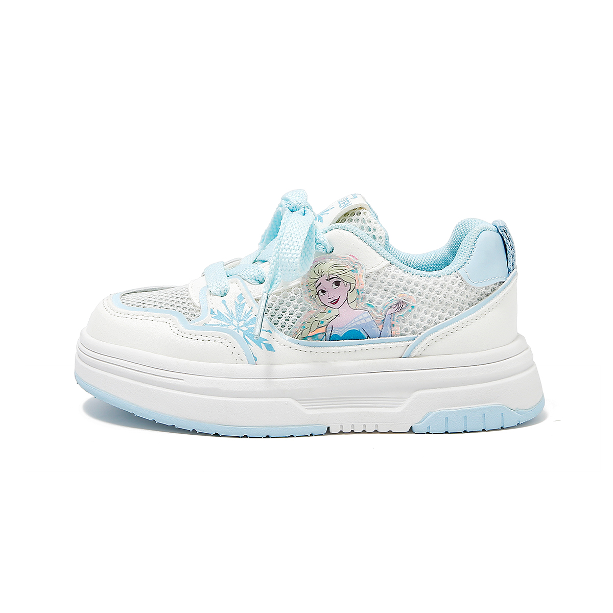 

Нескользящие, противоударные, амортизирующие, износостойкие, дышащие, низкие повседневные кроссовки для детей Disney, белый/синий