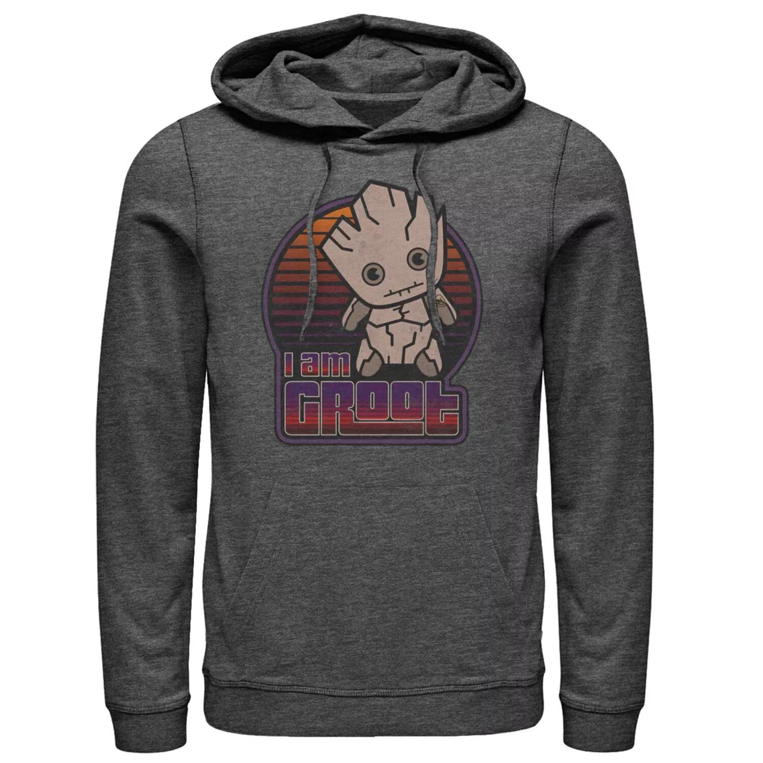 

Мужская толстовка с логотипом Marvel Groot Kawaii Licensed Character