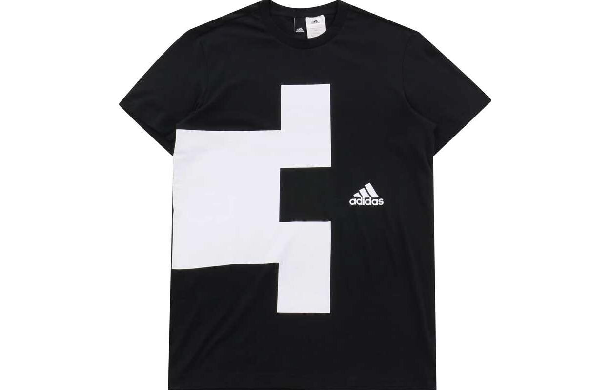 

Футболка мужская черная Adidas, черный