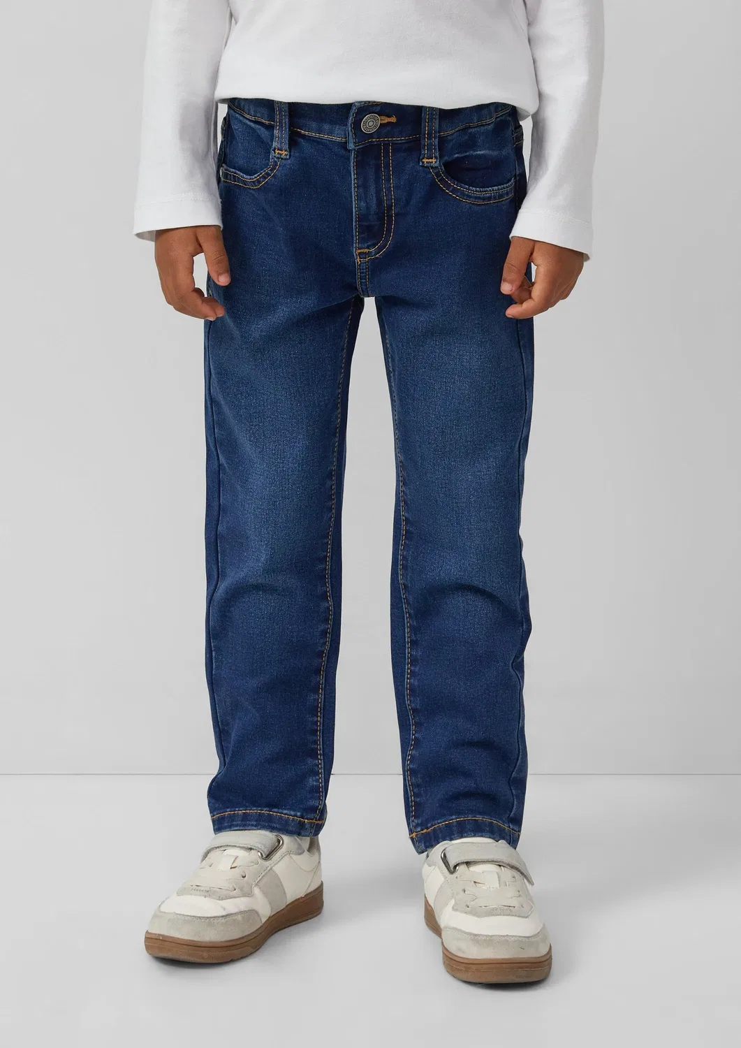 Джинсы slim fit, s.Oliver, темно-синие — фото 4