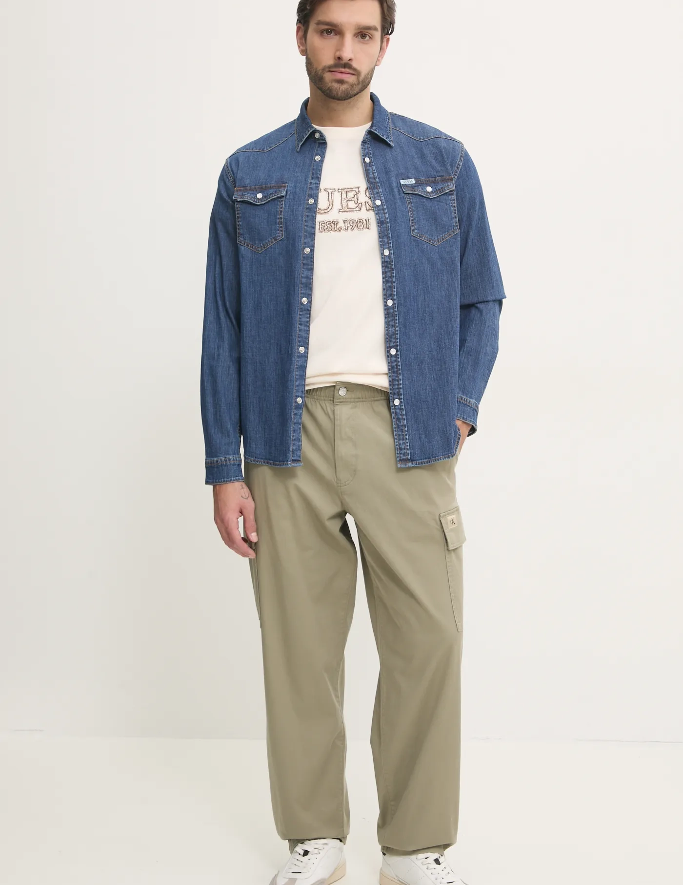 

Брюки Calvin Klein Jeans, зеленый