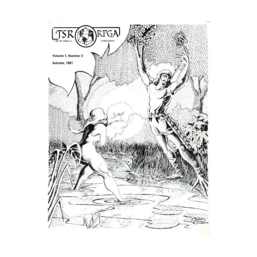

Журнал #2 "Interview With Gary Gygax Part #2", Polyhedron Magazine #01 - #50