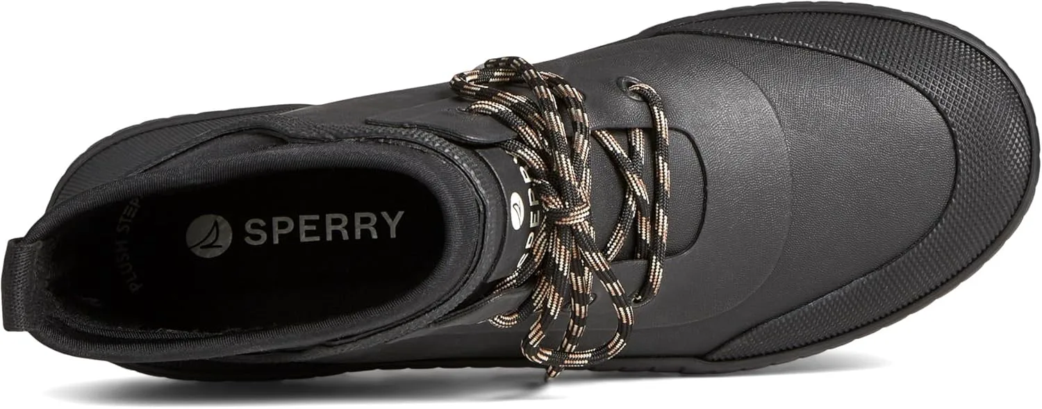 Мужские дождевые ботинки Sperry Torrent с шнуровкой, черный — фото 4