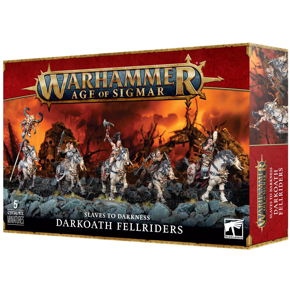 

Миниатюра Games Workshop Warhammer Age of Sigmar: Slaves to Darkness - Darkoath Fellriders