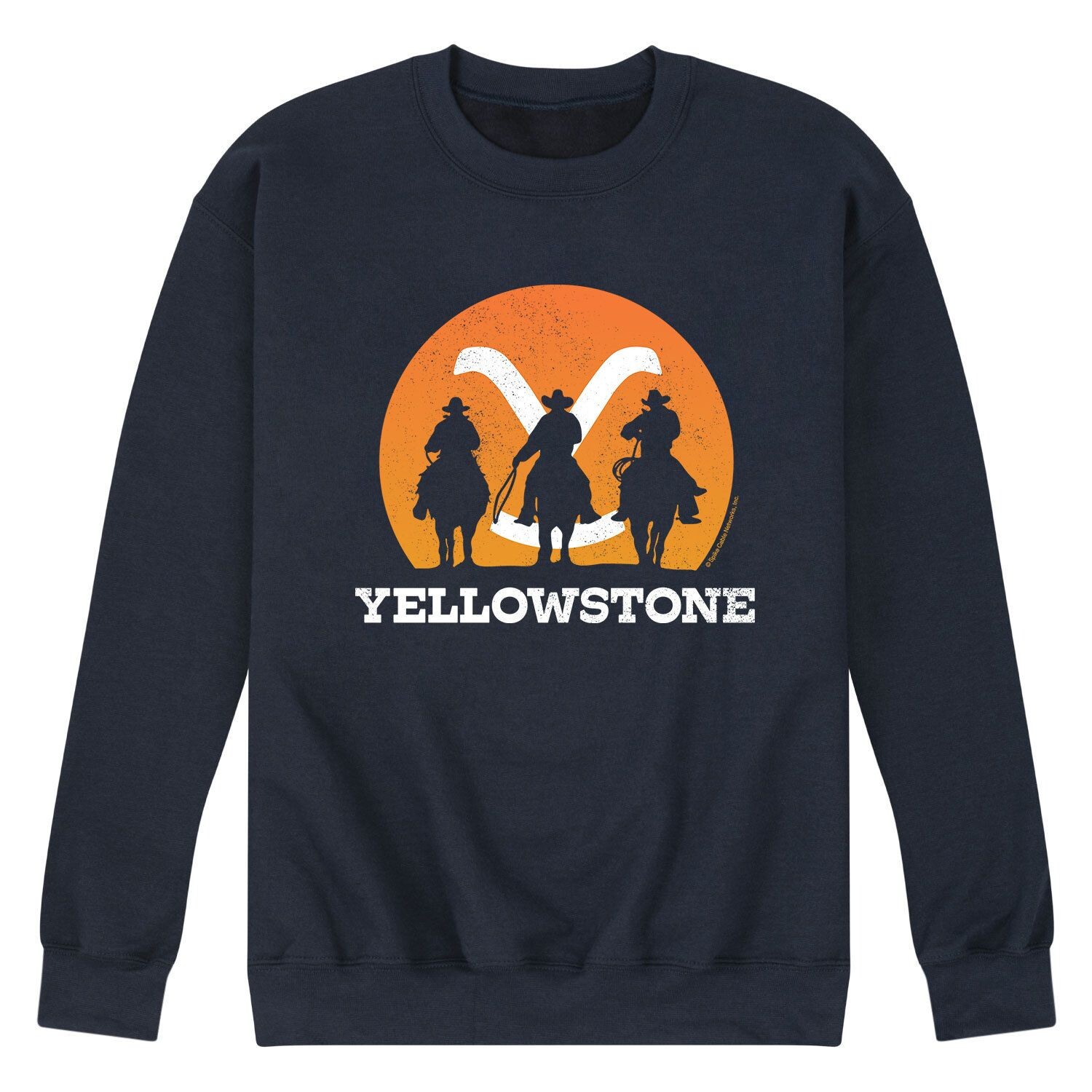 

Мужской свитшот Yellowstone Cowboy Sunset Licensed Character