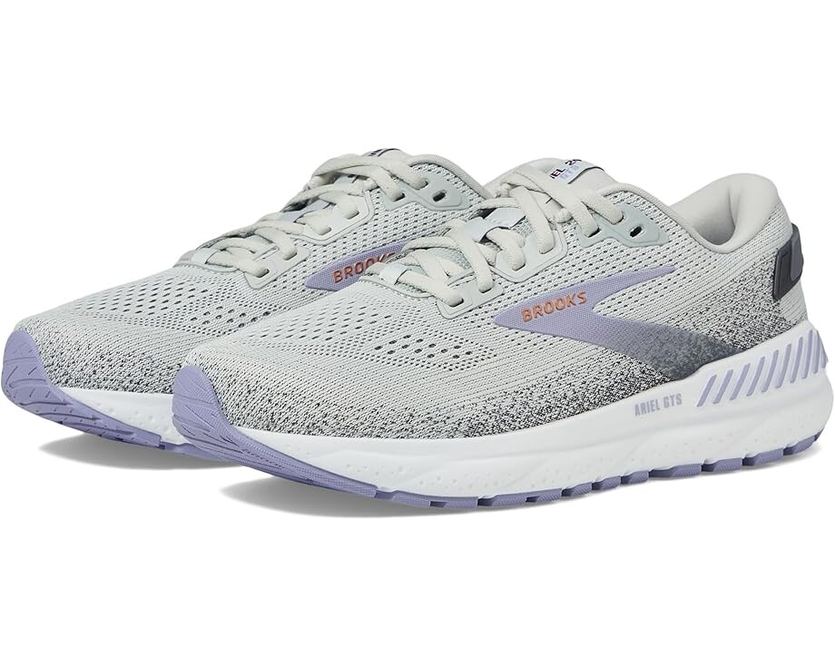 Кроссовки Brooks Ariel GTS 24, цвет Mercury/Ebony/Sweet Lavender