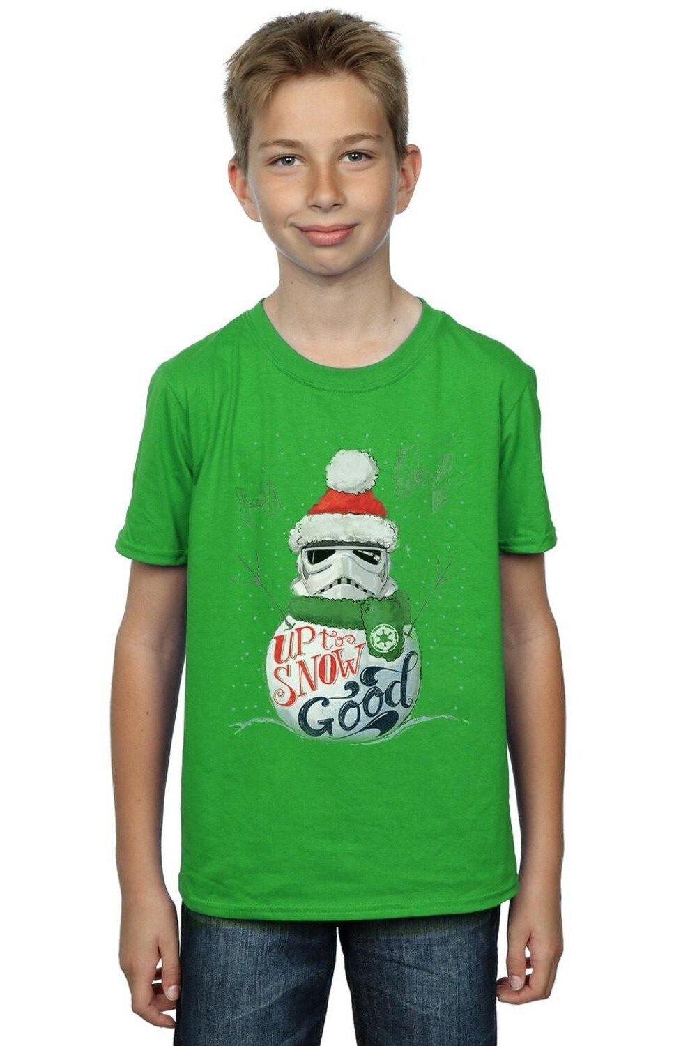 

Футболка Stormtrooper Up To Snow Good Star Wars, зеленый