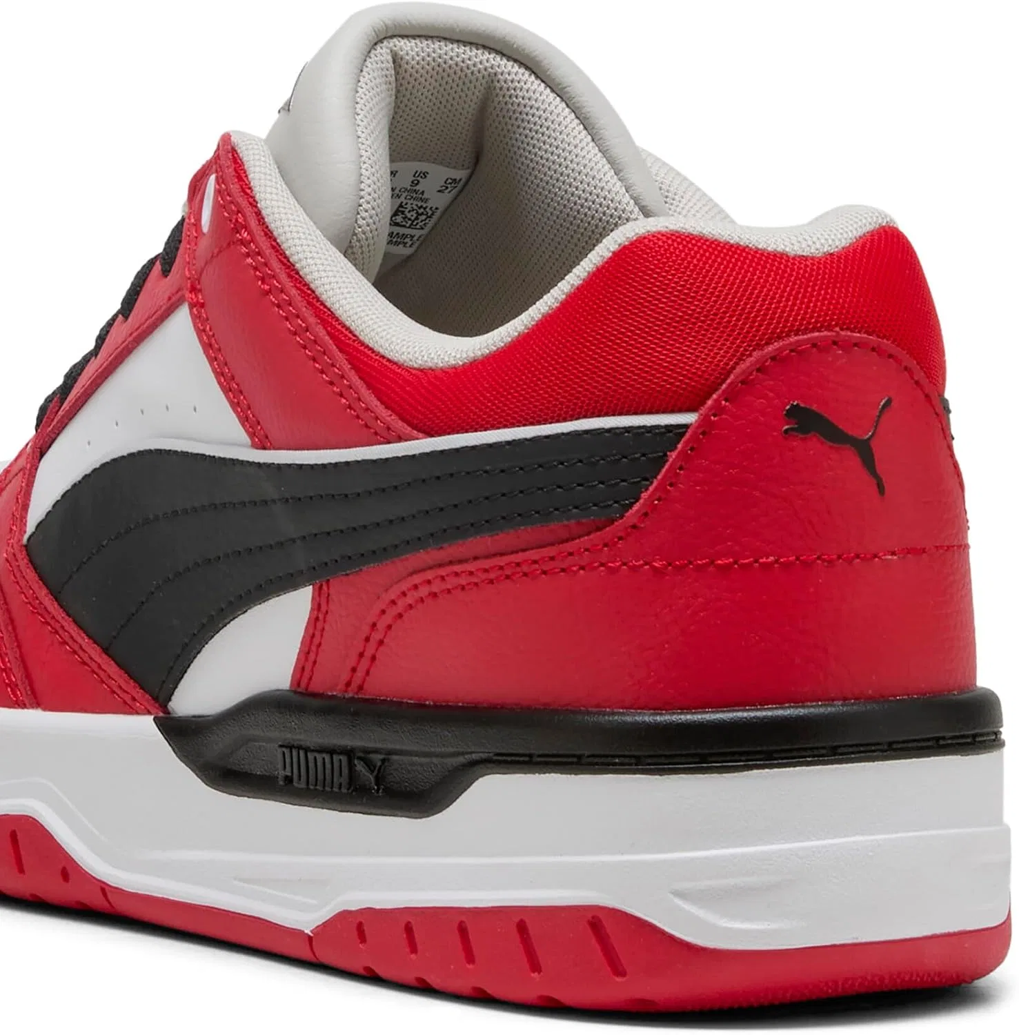 Мужские кроссовки PUMA Rebound Retro, белый/черный/серый, размер 43 EU — фото 3