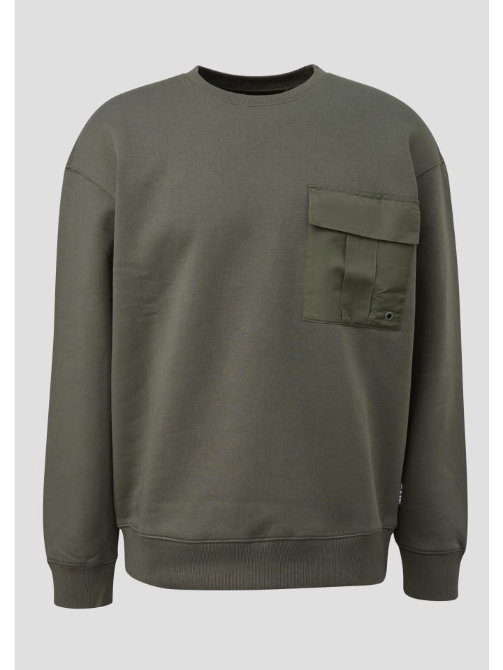 

Свитшот в цвете 7981_оливково-зеленый QS