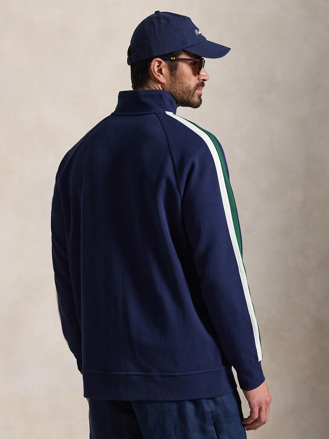 Толстовка на молнии Polo Ralph Lauren Big & Tall, Dark Blue — фото 4