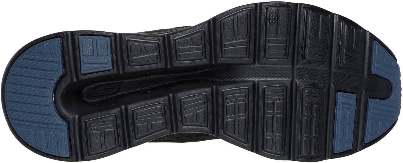 Мужские кроссовки Skechers Hands Free Slip-ins Go Walk Glide-Step 2.0 - Zac, черный — фото 2