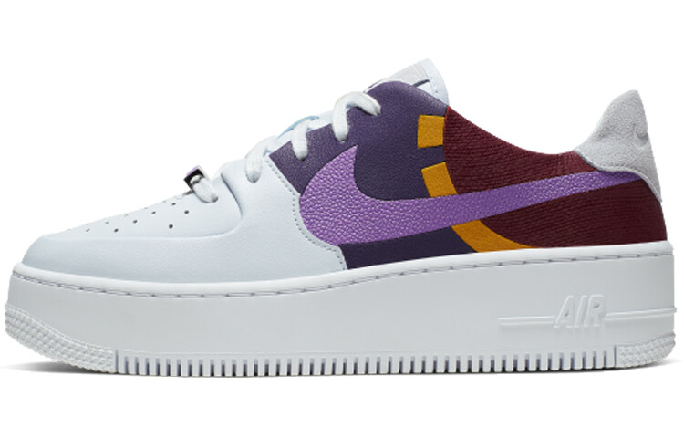 Кроссовки Nike Air Force 1 Sage Low Lx Grey Dark Orchid Women's