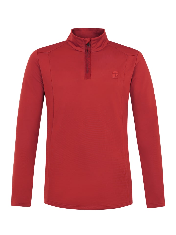 

Флисовый свитер Protest REWILL 1/4 zip active top, цвет Barn Red
