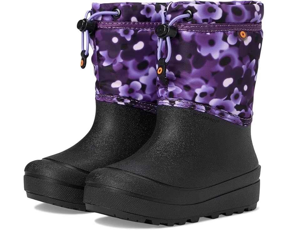 

Ботинки Bogs Kids Snow Shell Boots - Tropadelic Floral, черный мульти