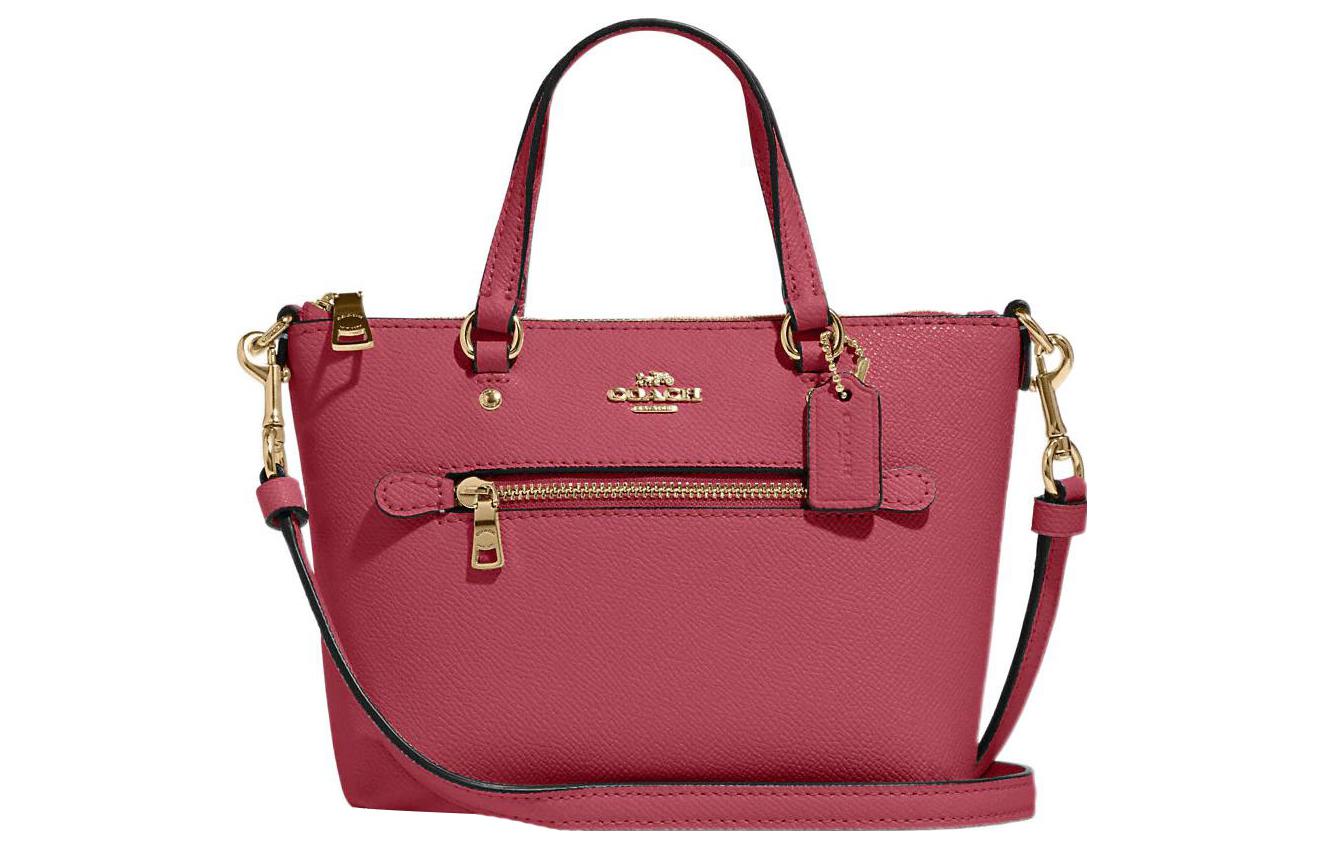 

Сумка-шоппер Gallery Cross Grain Leather, шоппер, сумка, сумка через плечо, кросс-боди малая женская Rouge Red COACH, Set (Bag+Dust Bag)