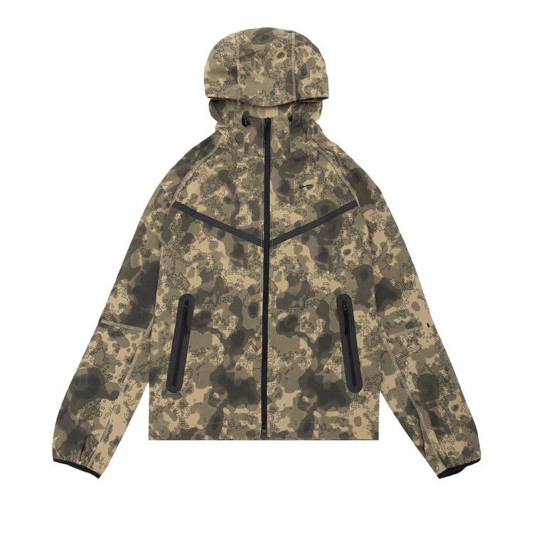 

Ветровка Nike Tech Dri-FIT Woven Camo Windrunner Oversized Jacket, Neutral Olive/Black