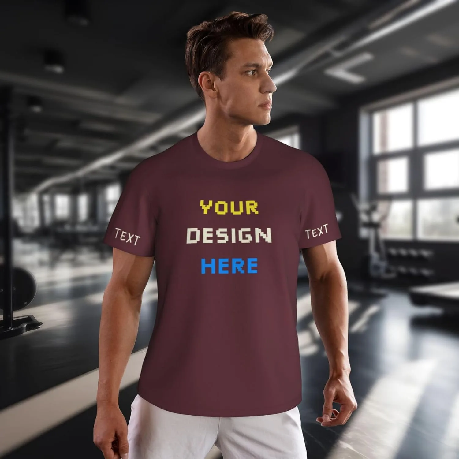 Футболка Custom с логотипом спереди и сзади — фото 3