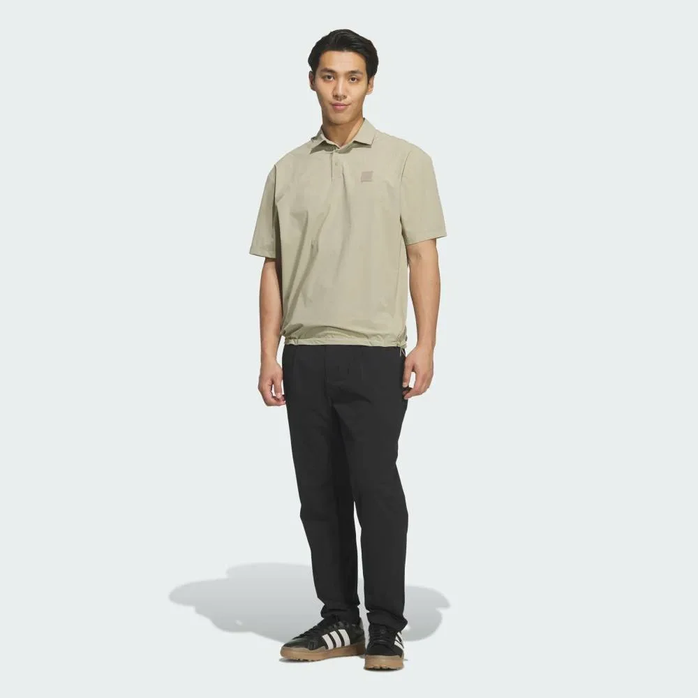 Поло Range Commuter Woven с коротким рукавом и свободным кроем Adidas, brown — фото 3