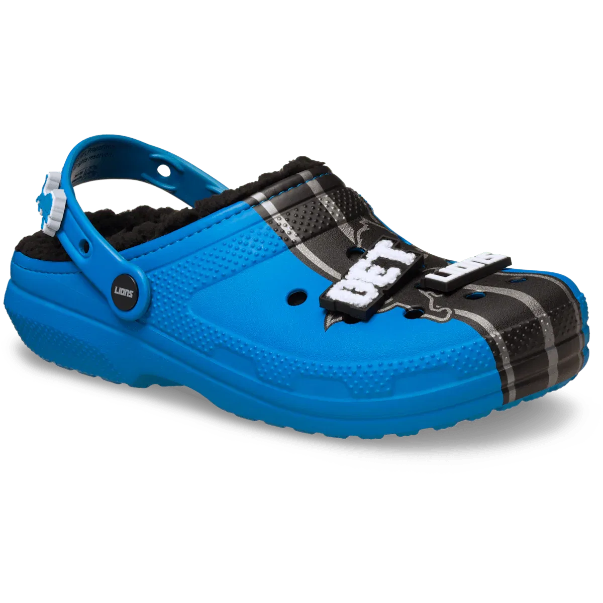 Классические сабо NFL Detroit Lions с подкладкой Crocs, Multi — фото 3