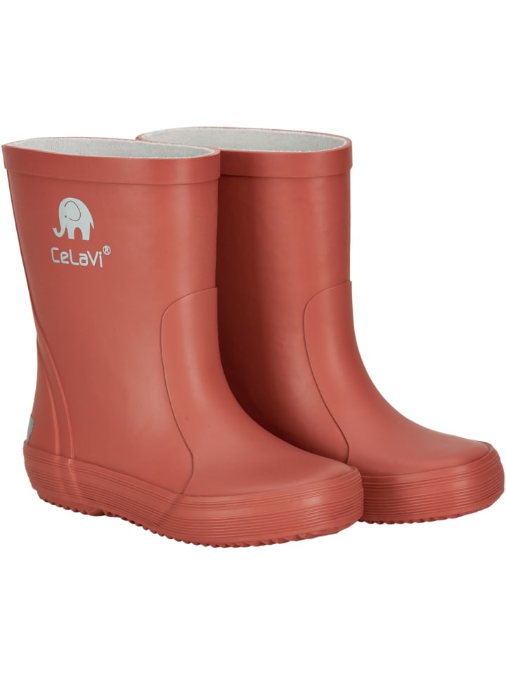 

Резиновые сапоги CeLaVi, красный