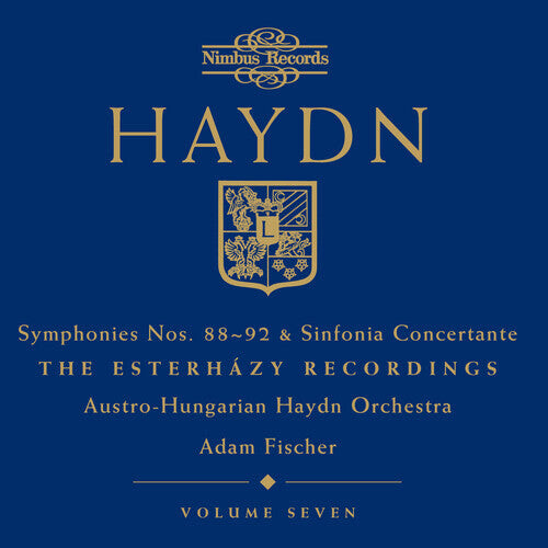 

CD диск Haydn / Fischer / Austro-Hungarian Haydn Orch: Symphonies 88-92