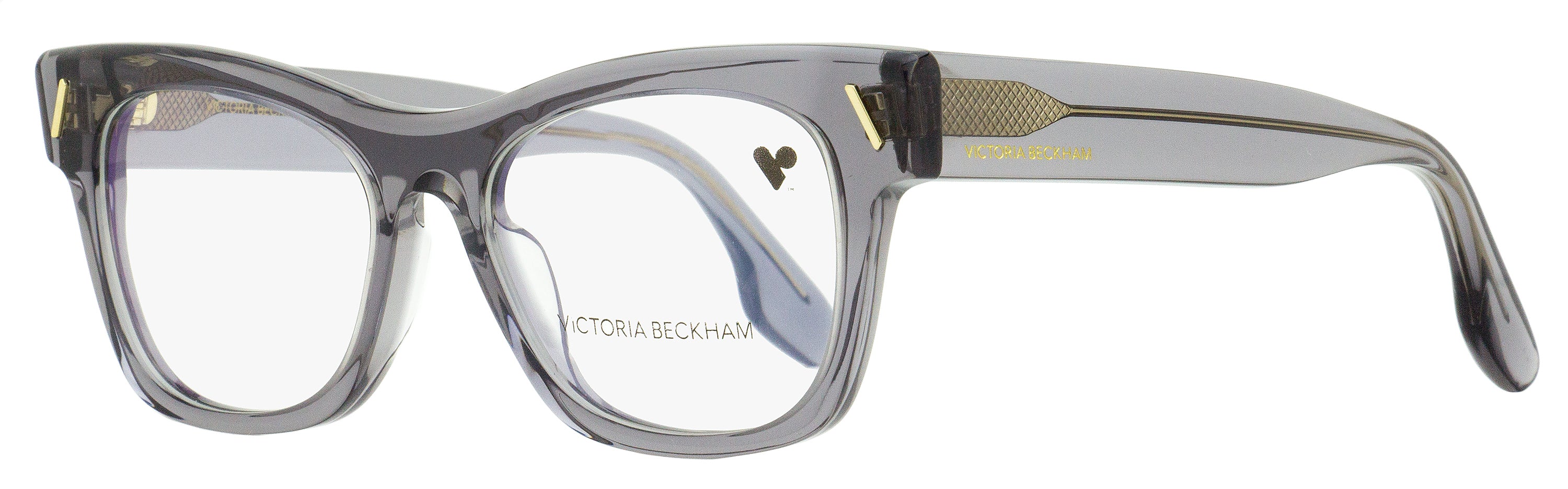 

Женские прямоугольные очки Victoria Beckham VB2634 037 прозрачно-серые 51 мм