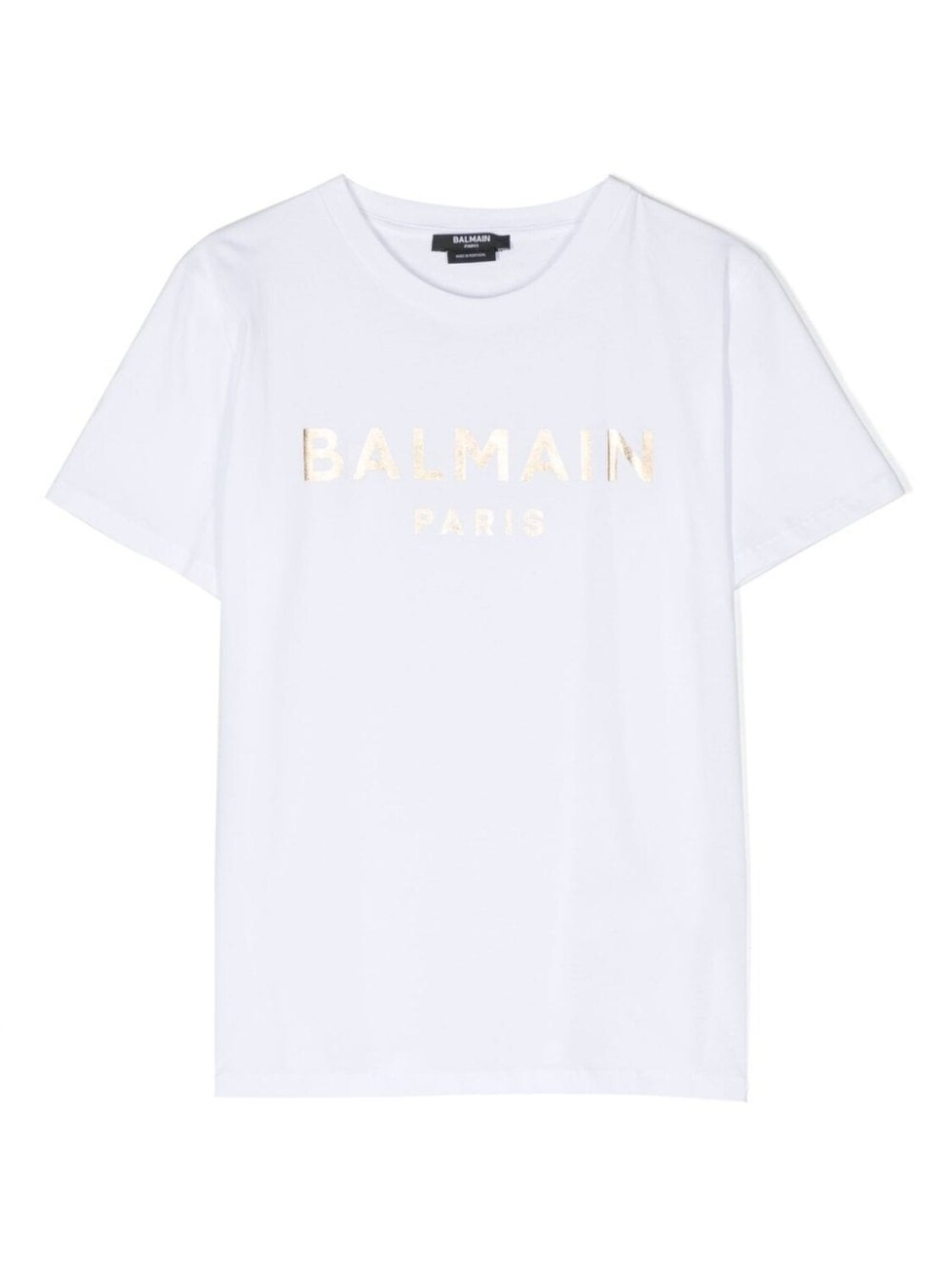 

Balmain Kids футболка с логотипом, белый