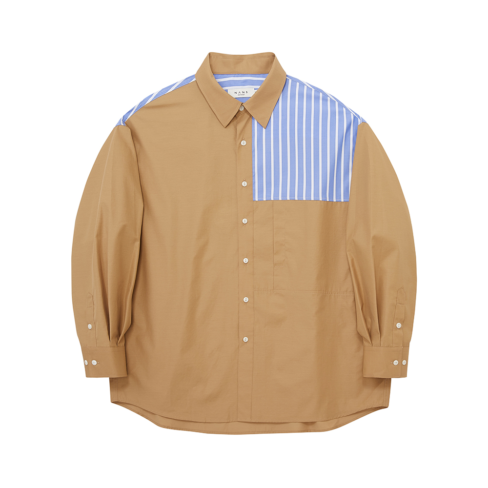 

Рубашка мужская NANS STUDIO, KHAKI/Khaki