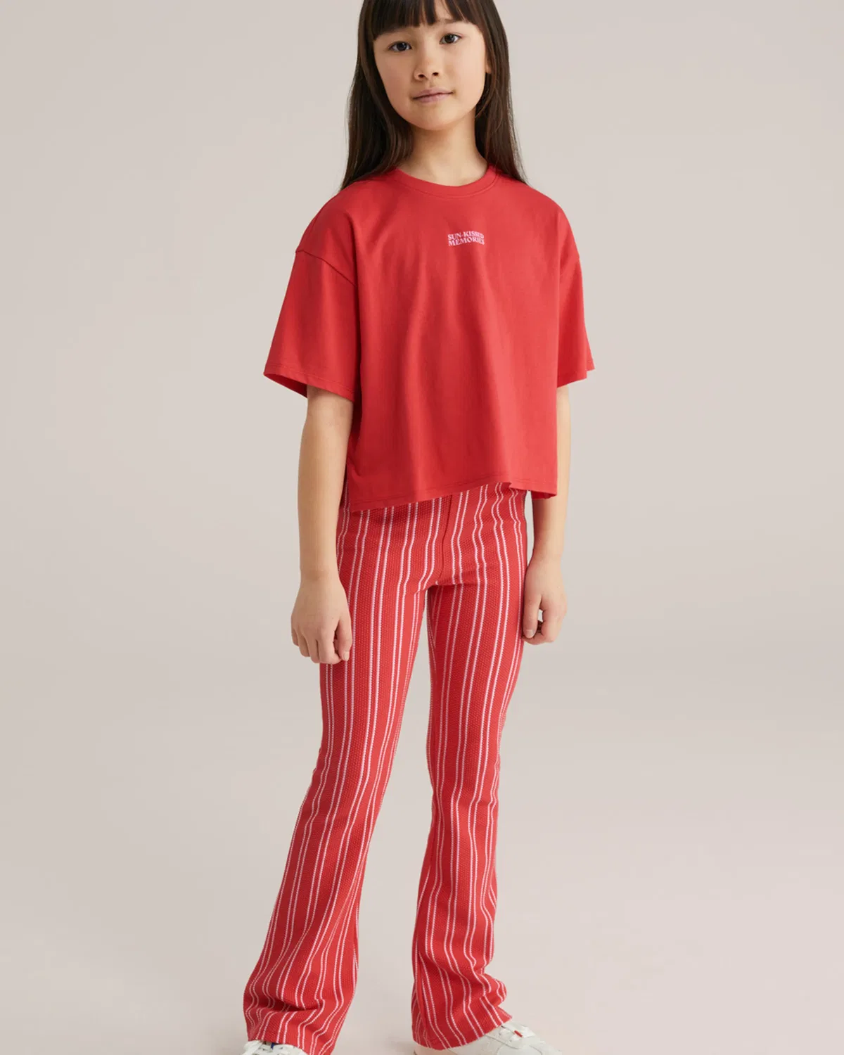 Леггинсы свободного кроя We Fashion, Red — фото 4