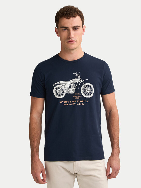 

Футболка regular fit M-1050-TSR707 Petrol Industries, синий