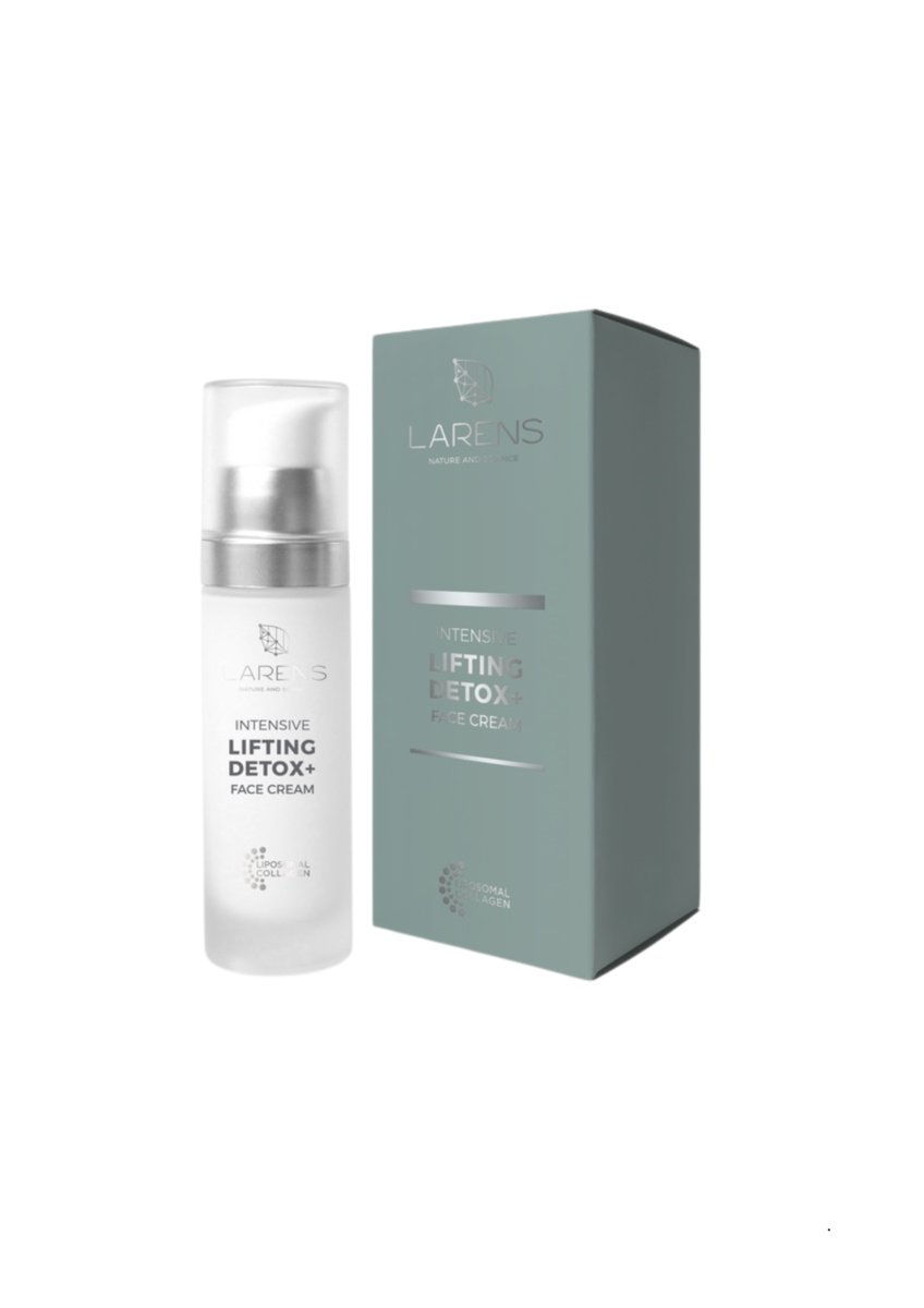 

Larens, Intensive Lifting Detox+ Face Cream, лифтинговый и детокс-крем для лица, 30 мл