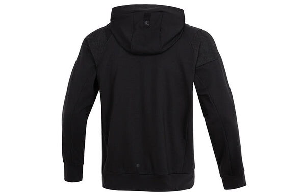 Куртка Men's adidas WJ PREM KN JKT Athleisure Casual Sports Hooded Solid Color Jacket Black, черный — фото 2