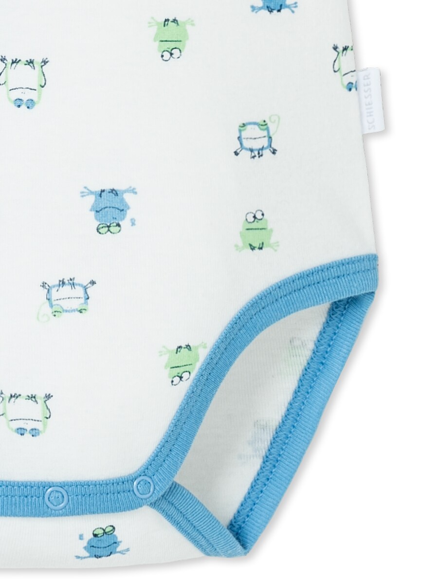 Комбинезон SCHIESSER Baby Love Natural, цвет Blue/White — фото 3