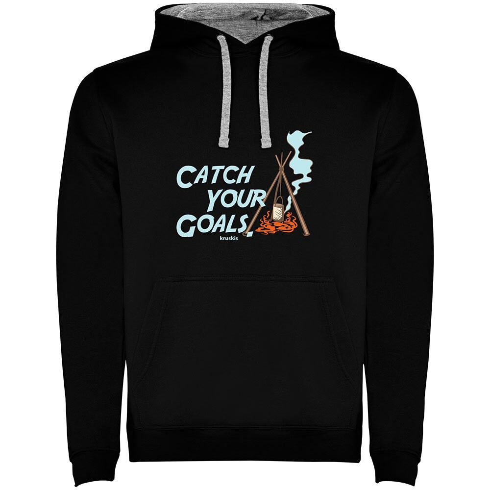 

Худи Kruskis Catch Your Goals Bicolor, черный