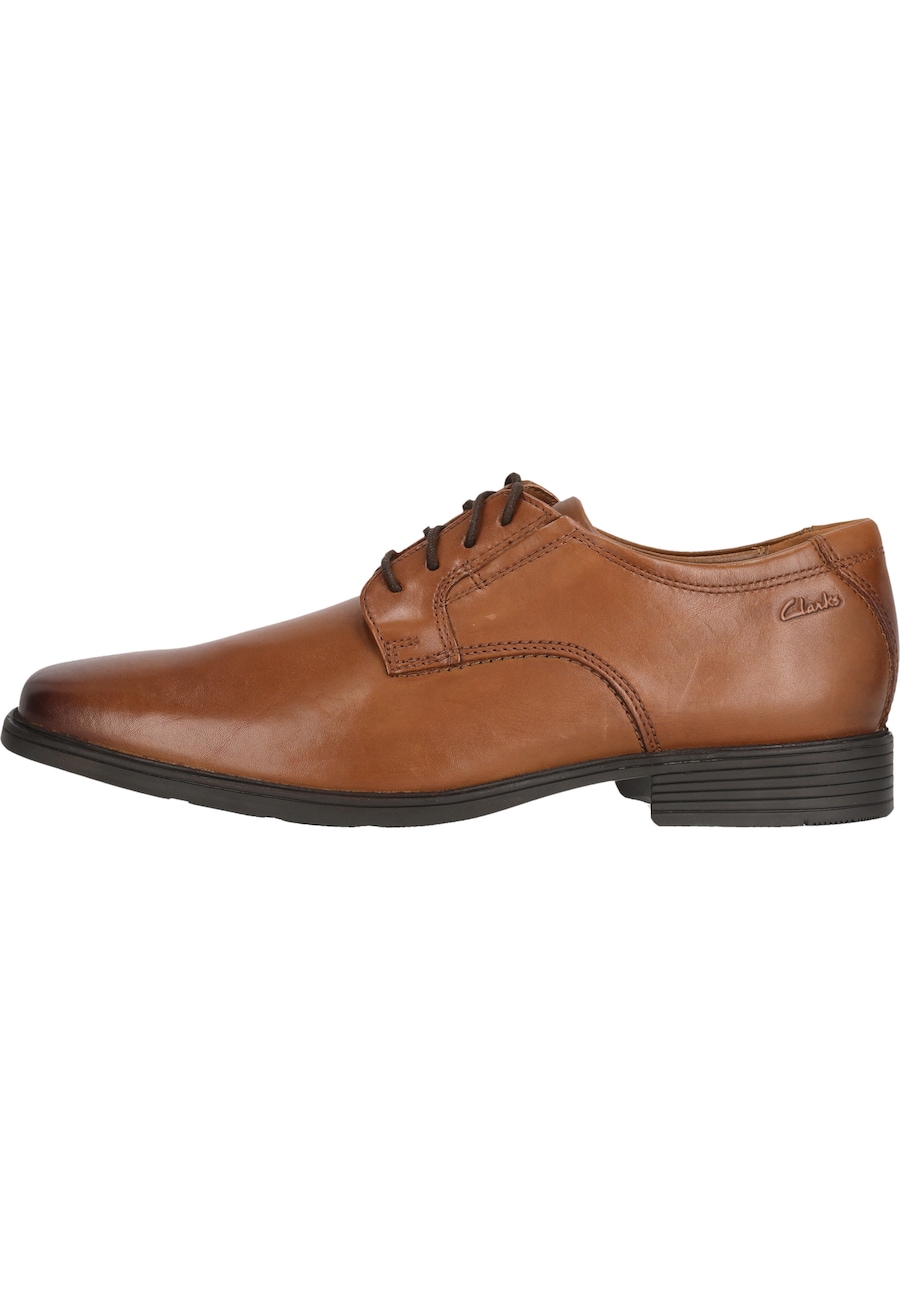 Туфли на шнуровке CLARKS Tilden, коричневый — фото 2